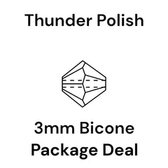 Thunder Polish 3mm Bicone Strand Package Deal