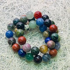 10mm Round Gemstone Rainbow