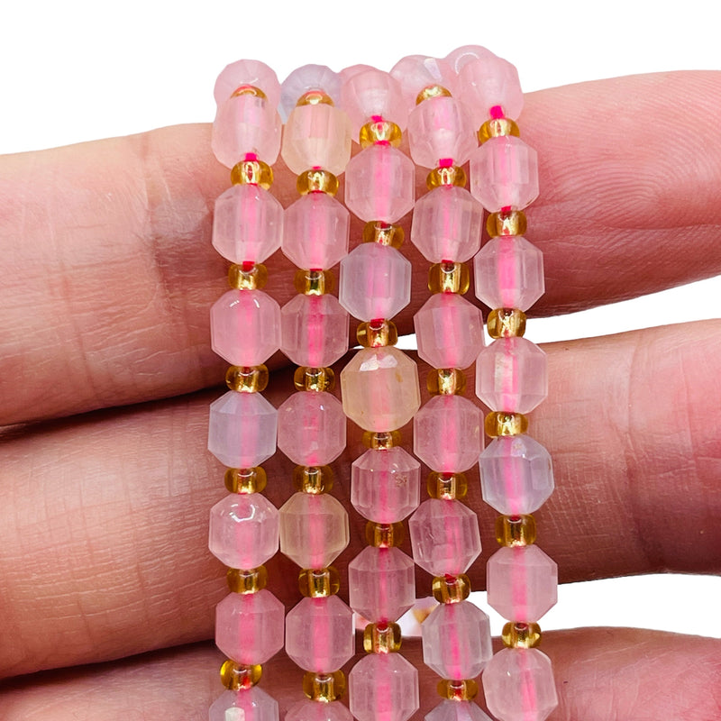 6mm Lantern Cut Morganite