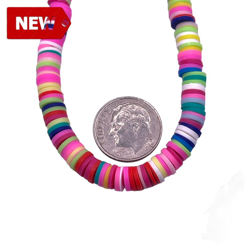 6mm Round Polymer Clay Bead