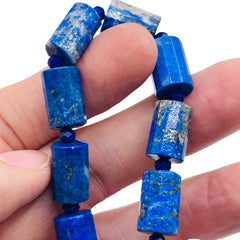 13x10mm Cylinder Lapis Lazuli