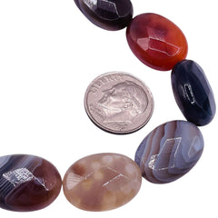 18x13mm Oval Cut Botswana Agate