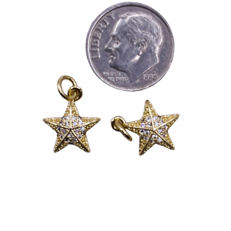 14x12mm Star Charm