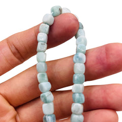 6mm Cube Larimar