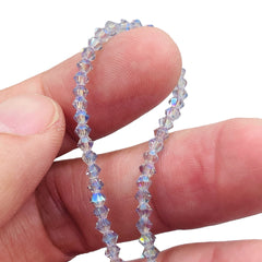 3mm Thunder Polish Glass Crystal Bicone Lt. Magic Blue