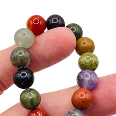 10mm Round Gemstone Rainbow