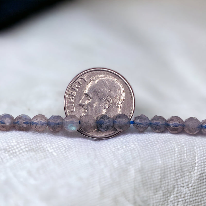 4mm Round Cut Labradorite