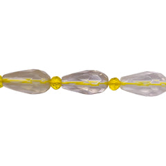 16x8mm Teardrop Lemon Quartz