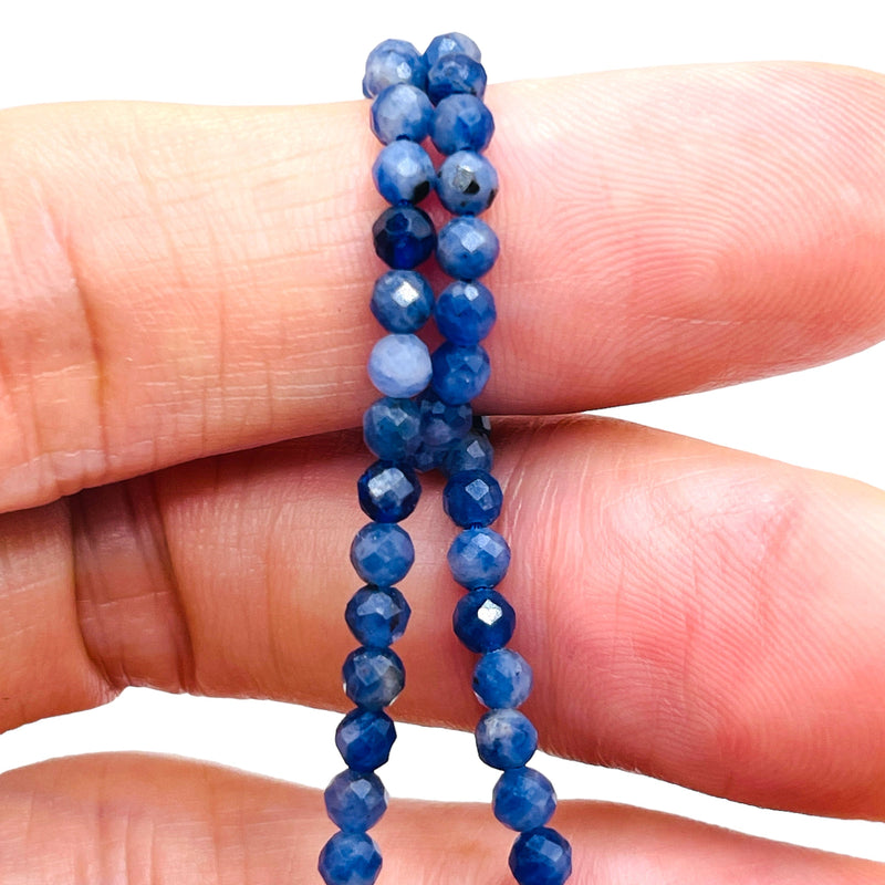 3mm Round Cut Sodalite