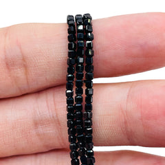 2.5mm Cube Black Spinel