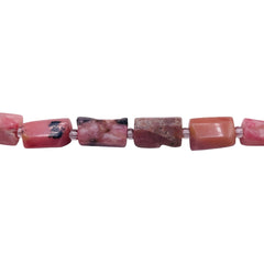 Rectangle Hand-Cut Rhodonite