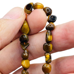 5 to 11mm Nugget Tiger Eye