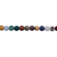 4mm Round Gemstone Rainbow