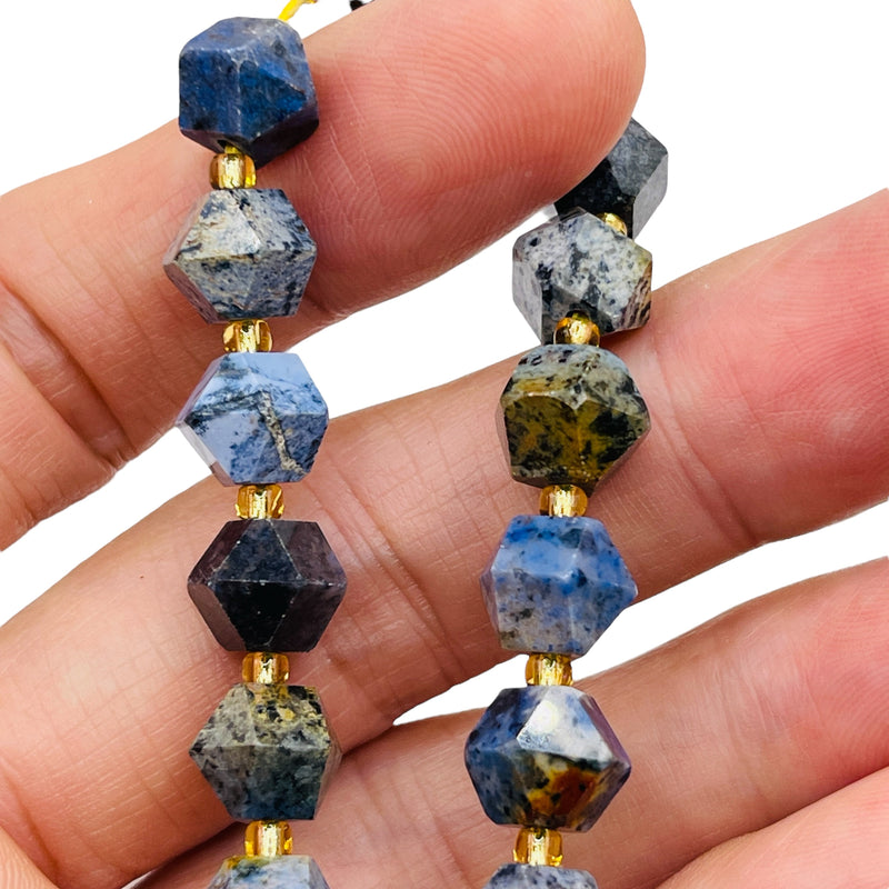 10x8mm Star Cut Sun Set Stone