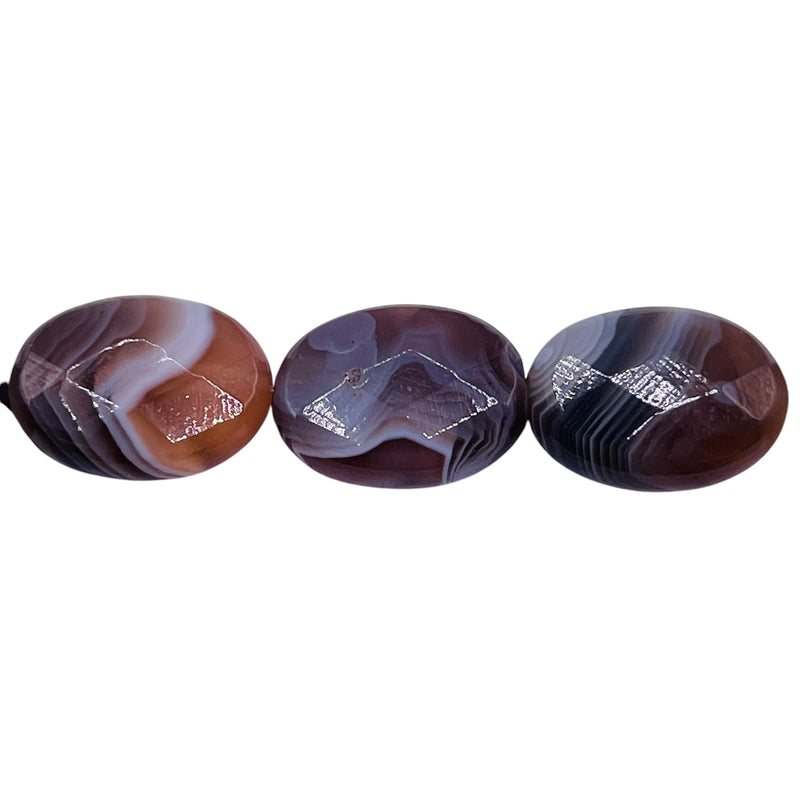 18x13mm Oval Cut Botswana Agate