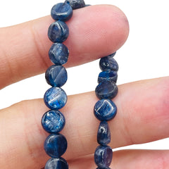 7mm Flat Round Kyanite