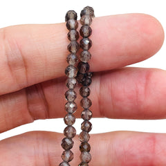 4mm Round Cut Smoky Quartz