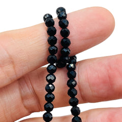 4mm Round Cut Onyx