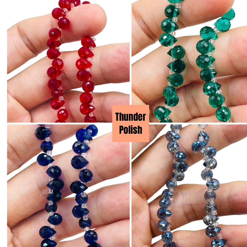 Thunder Polish 6, 8, and 10mm Tear Drop Package Deal