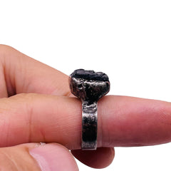 Black Tourmaline Ring