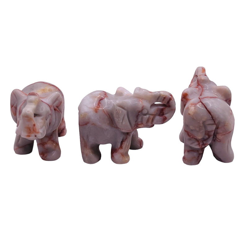 Yellow Jasper Elephant