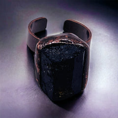 Black Tourmaline Ring