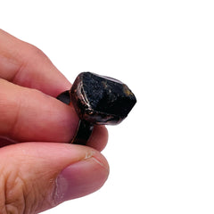 Black Tourmaline Ring