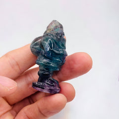 Fluorite Santa Claus