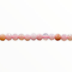 3mm Round Cut Pink Opal