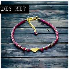 Garnet Elegant Bracelet Kit