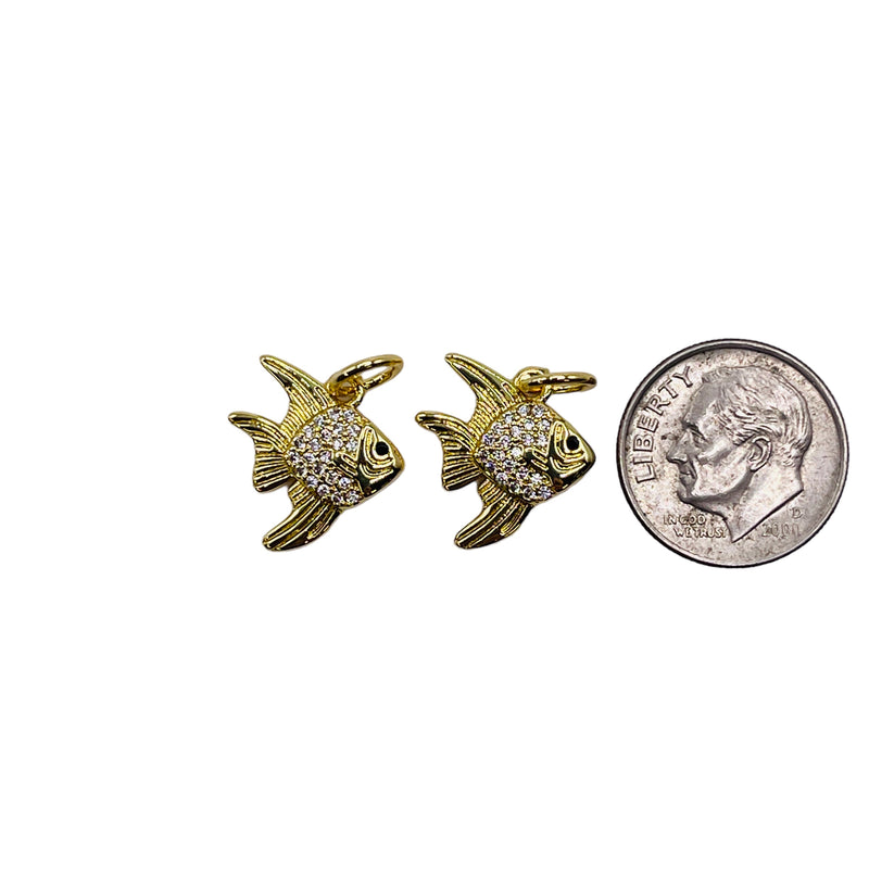 17x12mm Charm Fish