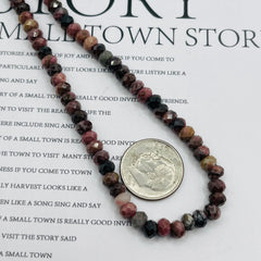 4x3mm Roundel Cut Rhodochrosite