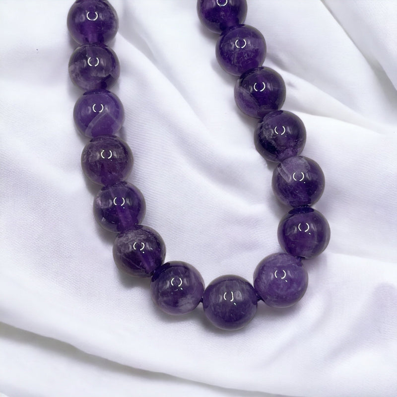 8mm Round Amethyst