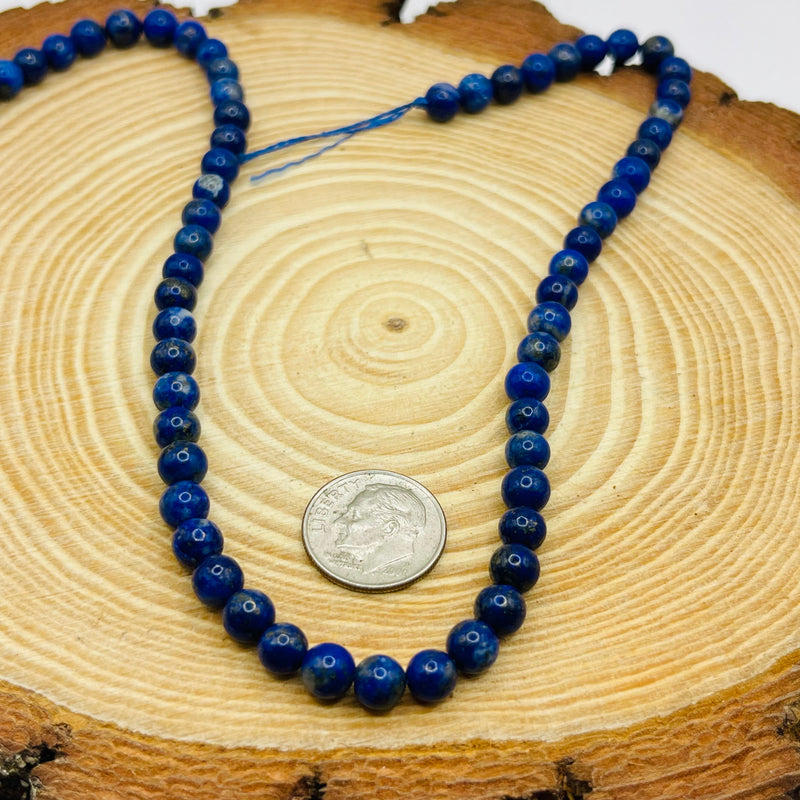 6mm Round Lapis Lazuli