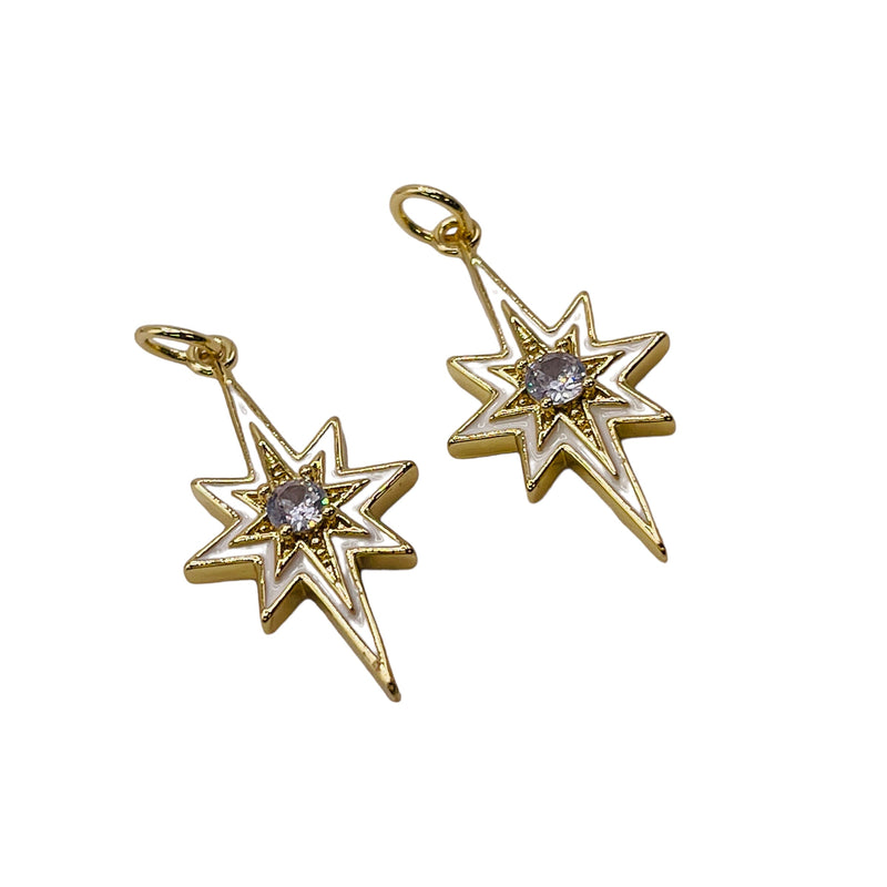 32x16mm Charm Star