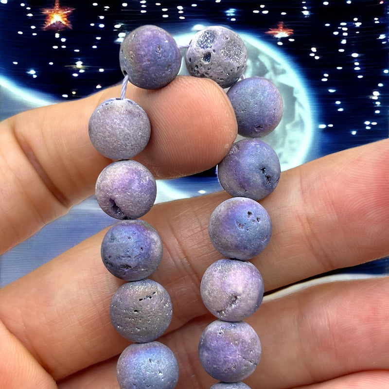 10mm Round Druzy