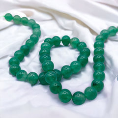 8mm Round Green Aventurine