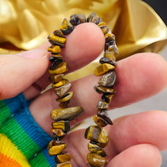 8x5mm Tiger Eye Chips