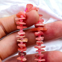 8 to 16mm Flat Chip Rhodochrosite