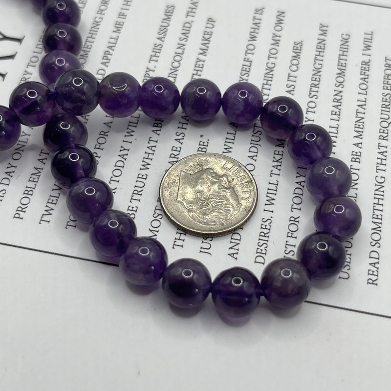 Amethyst Round 8mm