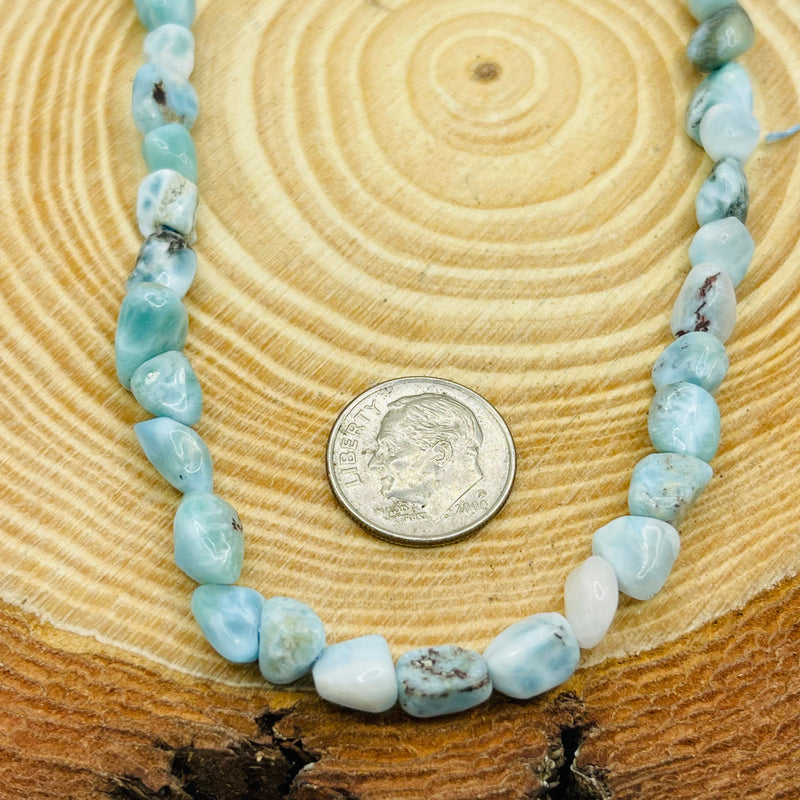 6 to 9mm Nugget Larimar