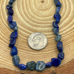 6 to 9mm Nugget Lapis Lazuli