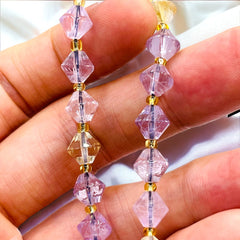 8mm Bicone Ametrine