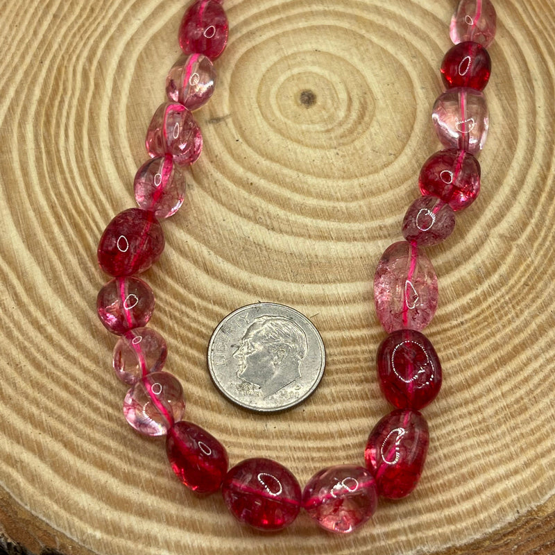 6 to 8mm Nugget Cherry Quartz