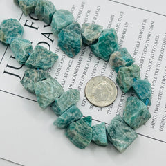 Amazonite Freeform Rough 14 to 16mm