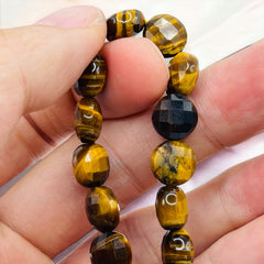 10mm Coin Cut Tiger Eye