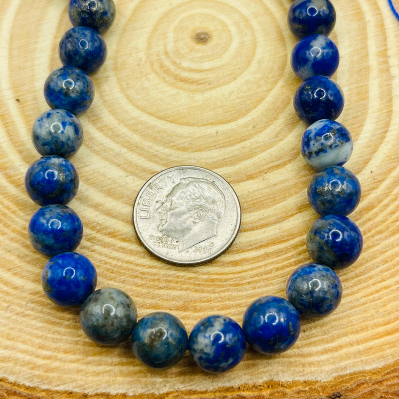 8mm Round Lapis Lazuli