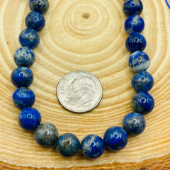 8mm Round Lapis Lazuli