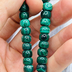 9x7mm Cylinder Malachite