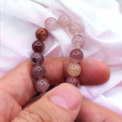 8mm Round  Purple Quartzite